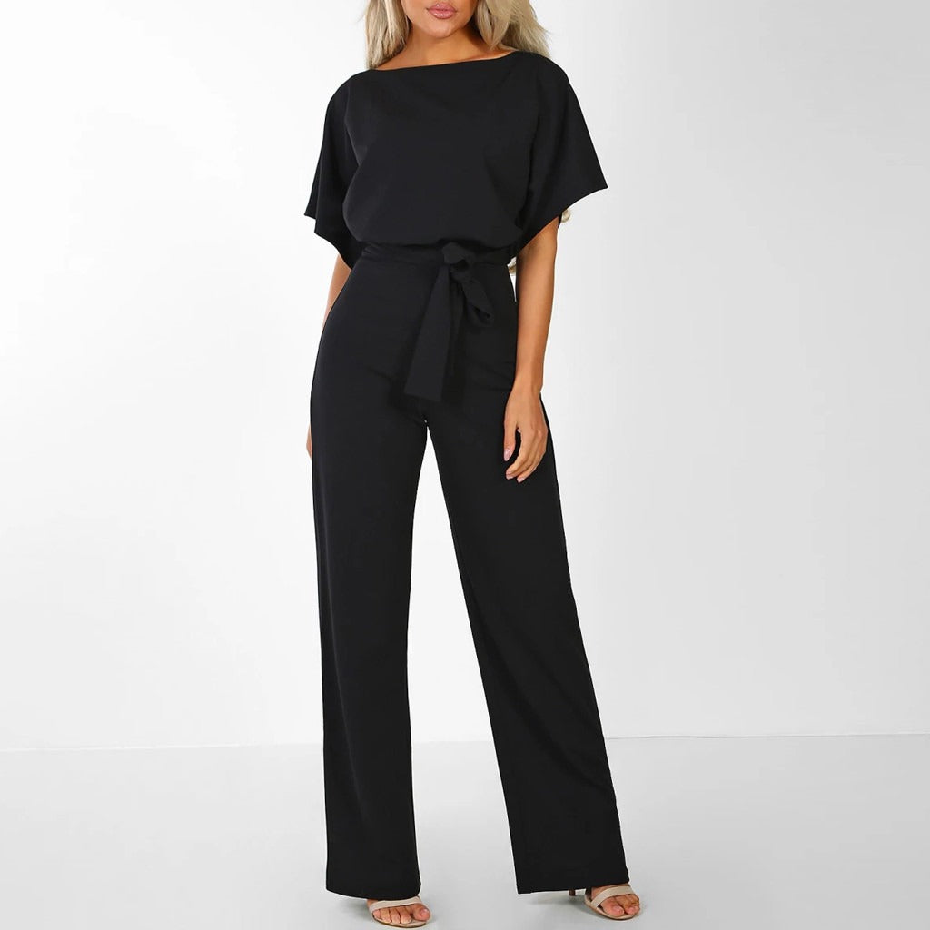 Melina | Eleganter Damen-Jumpsuit mit Gürtel