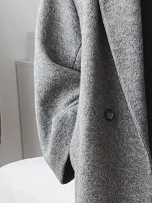 Martina | Stylischer Doppelreihiger Oversized-Mantel